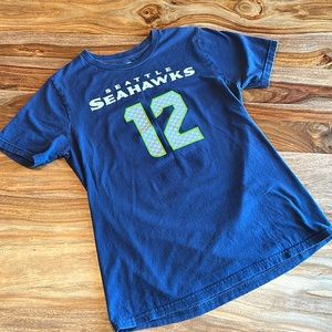 NFL Seattle Seahawks number 12 Fan Shirt size L